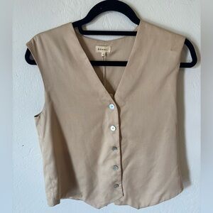 Donni cropped vest